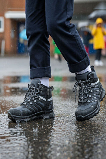 welissa Zippered Boots Waterproof Cold Resistant Winter Casual Boots