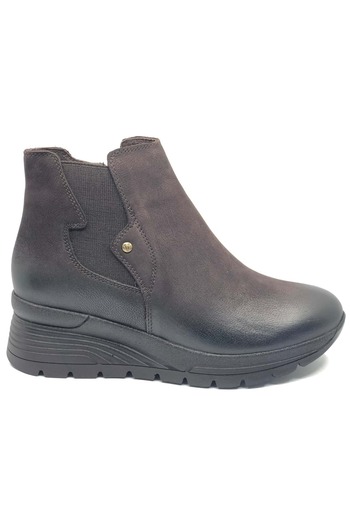 Venüs Ravven Genuine Leather Air-Flow Sole Orthopedic Women's Boots Brown