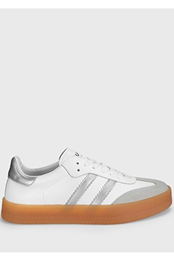 Kocamanlar Ayakkabı Lufian 112230234 Davıd Sneaker Men's Leather Shoes White
