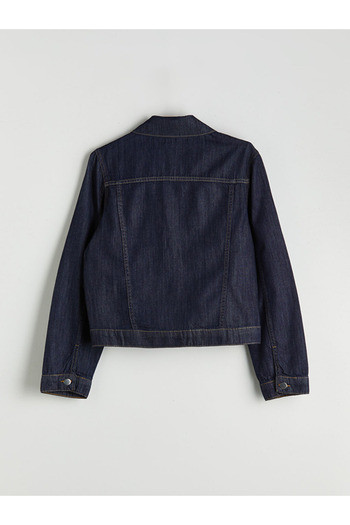 LC Waikiki Xside Women's Jean Shirt Collar Jacket