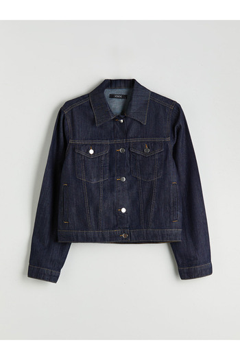 LC Waikiki Xside Women's Jean Shirt Collar Jacket