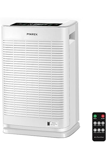 Generic PINREK 868 HEPA Air Purifier for Home, Large Room Air Filter up to 100㎡ with Smart PM2.5 Sensor, A