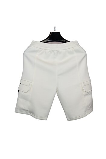 Red Planet Men’s Casual Cargo Shorts with Side Pockets and Drawstring Waist