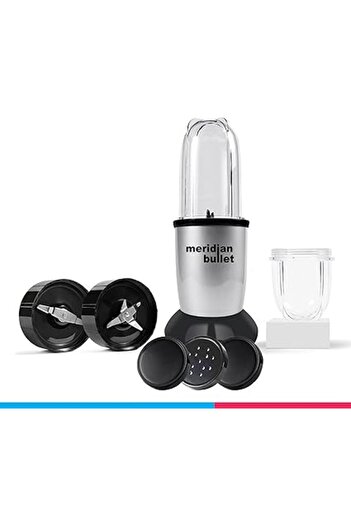 Generic Meridian Bullet Blender 450W – Compact & Powerful 6-Piece High-Speed Mixer with Coffee, Nuts & Spi
