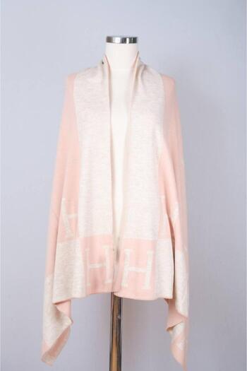 Sebir Moda H Patterned Double Sided Knitwear Shawl