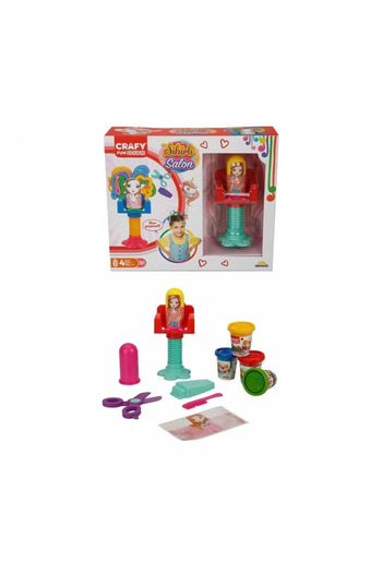 Eco Lounge Game Dough Set Ort Magic Salon 4X50Gr