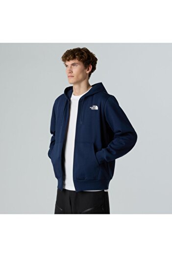 THE NORTH FACE M Simple Dome Full Zip Hoodie Navy