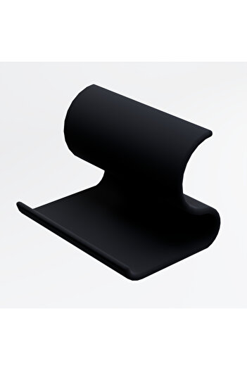 Black Edge S-Shaped Creative Phone Stand Multifunctional Base for E-Readers