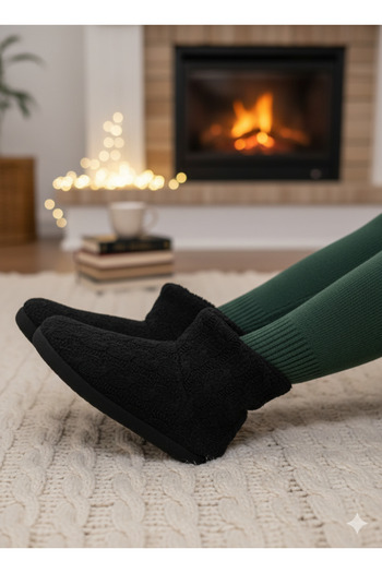 Deniz Terlik Unisex Μπότες Σπίτι με Απαλή Σόλα από Φλις