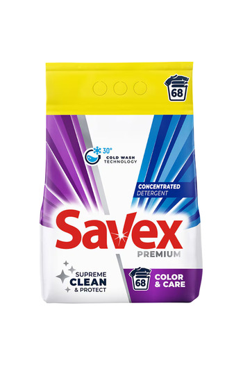 Ariel SAVEX PREMIUM COLOR & CARE AUTOMATIC DETERGENT, 5.5 KG, 68 WASHES
