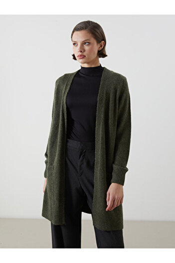 LC Waikiki Shawl Collar Women's Knitwear Cardigan