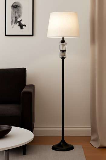 Living Vertical Lamp with White Shade – Simple Design Combining Style and Function ، 160 cm