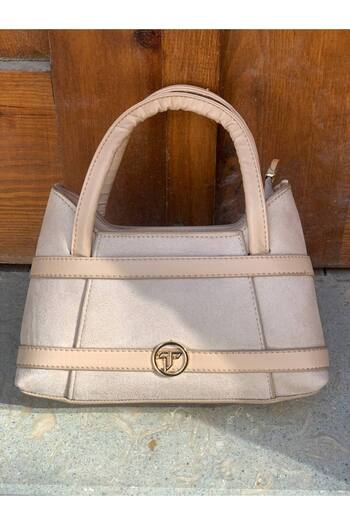 wikidayss Women's Suede Hand and Shoulder Bag