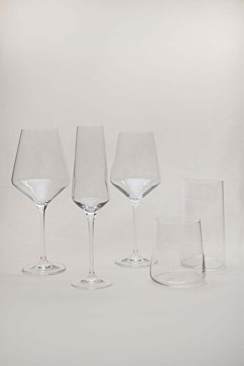 Barine Avant-Garde Crystal Glass 20 Piece Glass Set