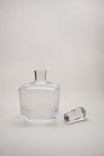 Barine Gentleman Crystal Glass 2-Piece Whiskey Glass and Decanter Set