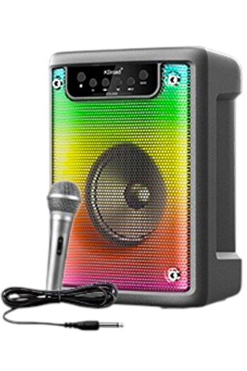 KTS -2043 4 Inch Portable Bluetooth Speaker With Microphone