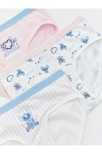 LC Waikiki Create Your Style from Uzg Store |   Stitch and Angel Printed Girls' Underwear 3-Piece Set