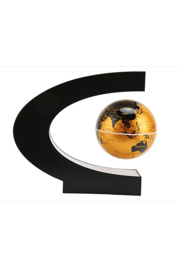Generic Golden Floating Globe Arch Shape Smart Artifact