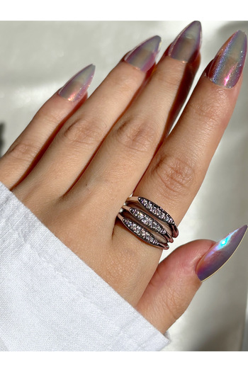 Eylülün Takısı Women's Silver Color Stone Ring