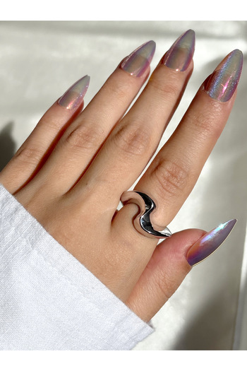 Eylülün Takısı Women's Silver Color Design Ring
