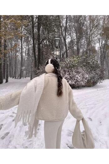 Wearflawless Wearflawlesswinter Soft Boucle Scarf, Christmas Gift, Winter Gift