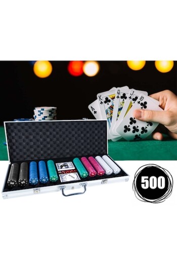 CIUPIGo CIUPIGo® Poker, Craps & Blackjack Set with 500 Chips