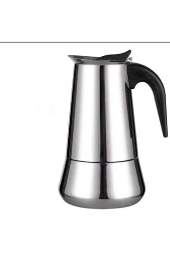 OEM Induction Stainless Steel Coffee Maker, 12 Cups, Silver, for Electric Stoves