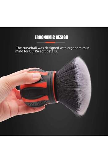 GENERAL Car Detailing Brushes with Storage Rack Covers Soft Bristles
