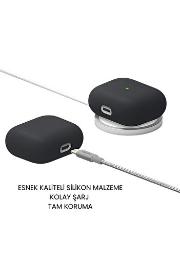İncisoft High Quality Earphone Case with Shock-Absorbing Hook Compatible with AirPods Pro 3Rd Generation