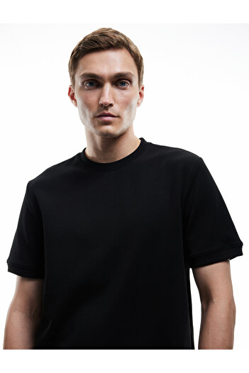 Koton Cotton Short Sleeve Tok Fabric Regular Fit Crew Neck Basic T-Shirt