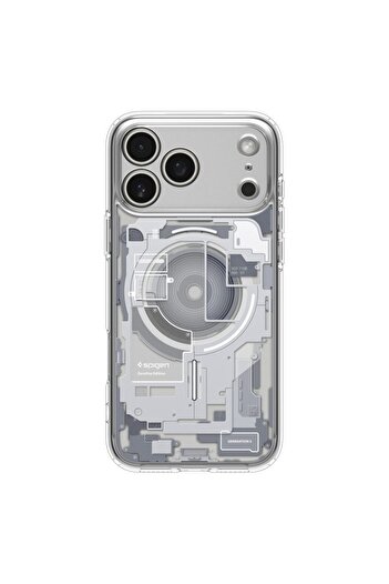 Spigen Case for iPhone 17 Pro Max, Ultra Hybrid Zero One - White