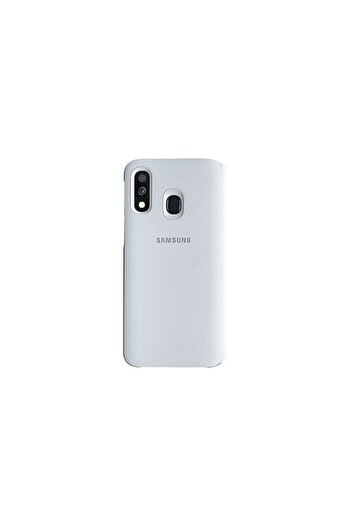 Samsung Flip Wallet Cover for Galaxy A40 White