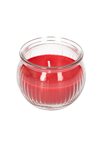 Other Christmas scented candle with apple, cinnamon and spice flavor, gift, souvenir, decoration.
