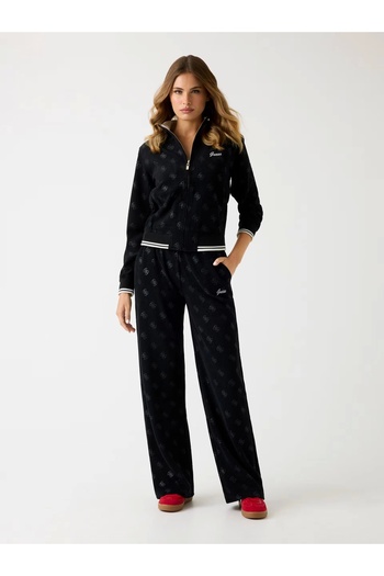 Guess Paulina Women's Black Active Loose Fit Sweatpants V5Bb00K1902-Jblk
