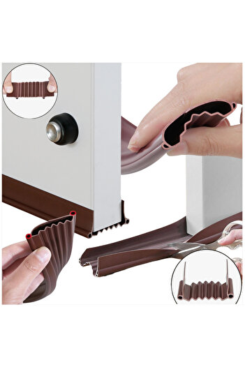 Other Brown acoustic anti-draft silicone door seal