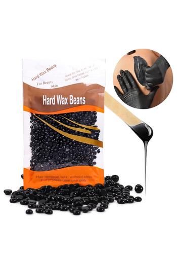 Other Hard wax for stripless hair removal, face, legs, bikini, granules, black, 100 g