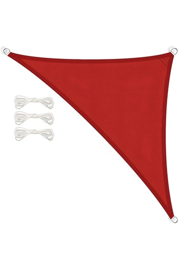 Other Sail, awning, shade, canopy, 7x5x5, triangle, sun protection, UV, red