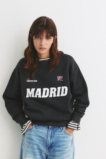 Pull & Bear Madrid sweatshirt
