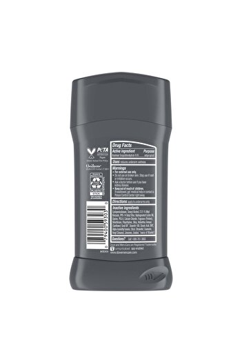 Dove Men+Care Anti-Perspirant Deodorant Stick Stain Defense Clean Scent 72H Protection 76 g