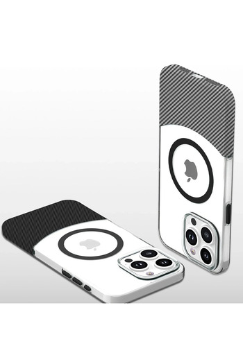 Joko Hn-Shop iPhone 16 Carbon Puzzle Magsafe Cover - White