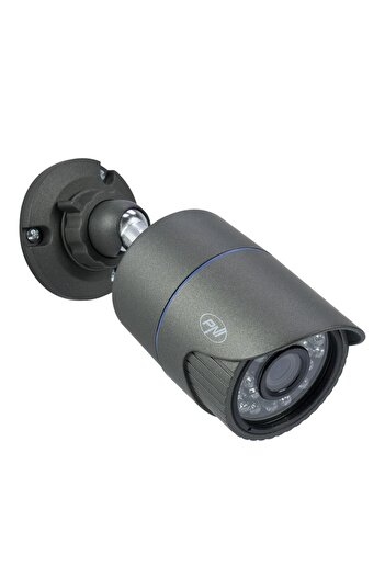 PNI PTZ1200 Video Surveillance Kit with 4 Full HD Cameras and 4-Channel NVR, Black Color