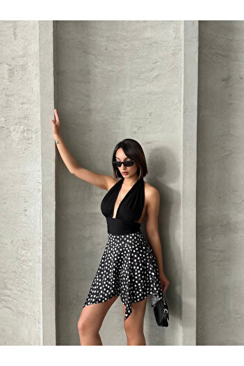 agishop Polka Dot Skirt S25900