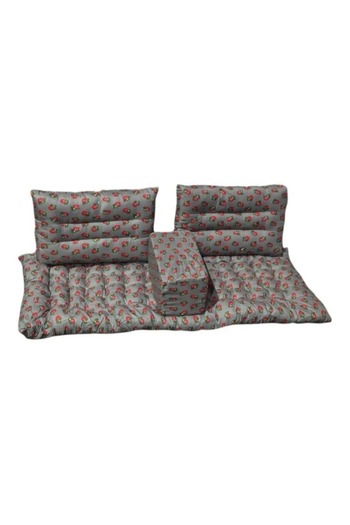 smart home 4 in 1 Premium Floor Seating Set - Heritage Arabic Majlis, Floor Sofa Set for Majlis and Lounges