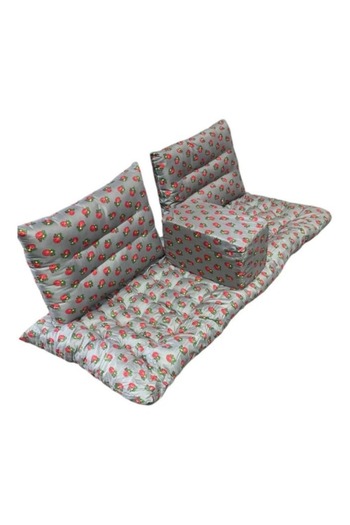 smart home 4 in 1 Premium Floor Seating Set - Heritage Arabic Majlis, Floor Sofa Set for Majlis and Lounges