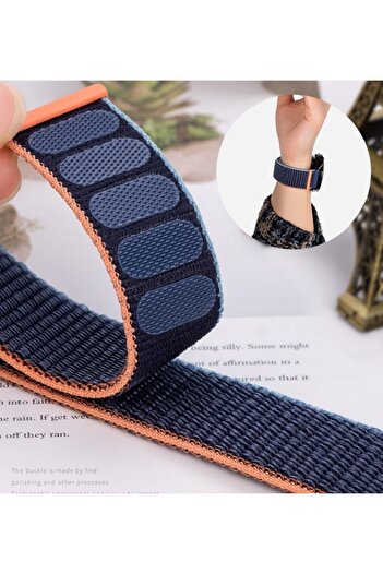 redmud teknoloji Adjustable Mesh Velcro Sport Band Compatible with Samsung Galaxy Watch 6 Series 40-43-44-47 mm (20mm)