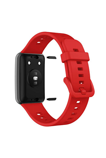 Edman Bracelet Strap for Huawei Honor Band 6, silicone, Red