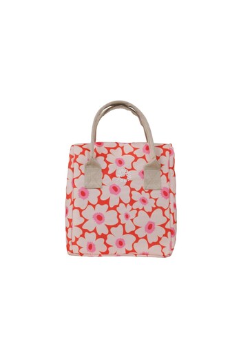 PEPPYTHINGS Daisy Colorful Floral Thermal Lunch Tote Bag