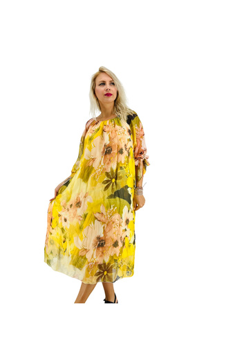 Ie Traditionala Mariana 4 silk straight dress