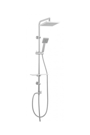 FERRO SET 3in1 Set de dus dual Amigo Verdeline cu Baterie dus perete Zicco si Baterie stativa lavoar Zicco