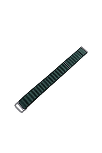Edman Alpine replacement strap for Fitbit Versa 3, textile material, Green